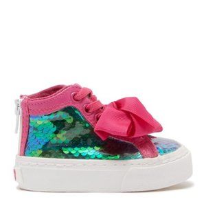 JOJO SIWA Sequin Sneaker (Toddler) 6 Multi Color